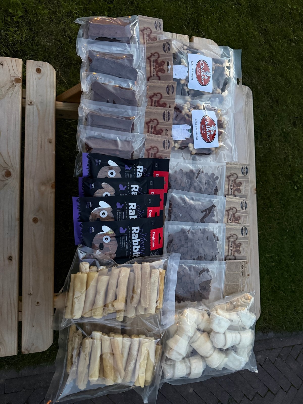 Partij hondensnacks alles nieuw, Ophalen of Verzenden, Hond