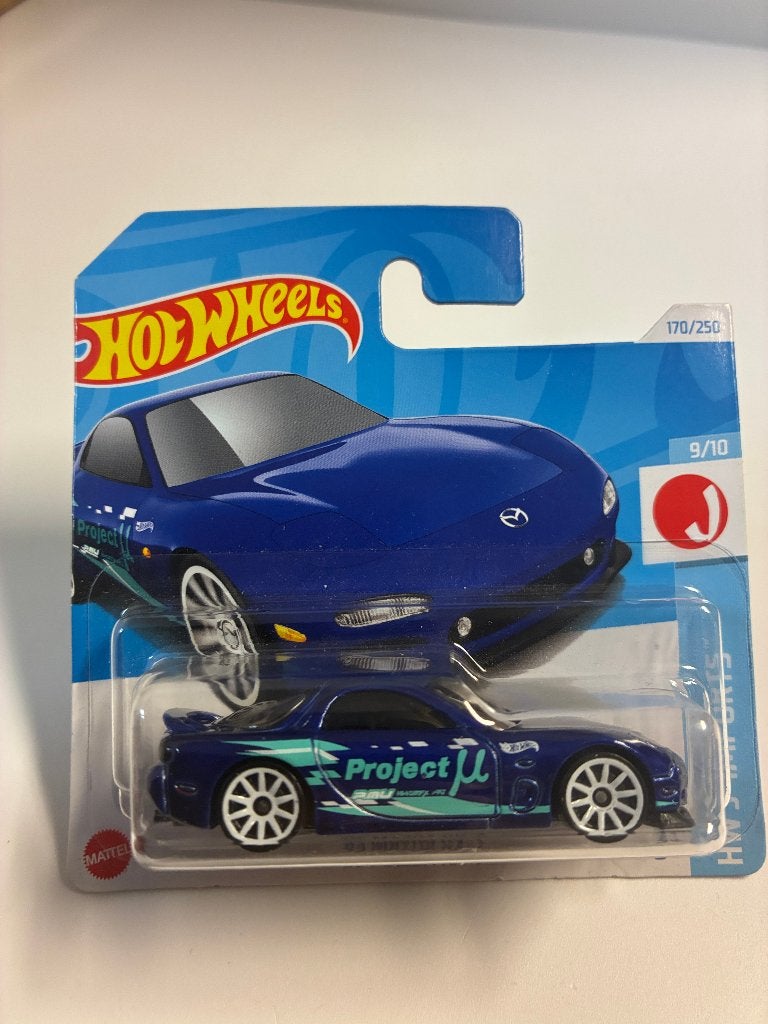 89095: Mazda RX-7 - 1995 - Hot Wheels, Nieuw, Ophalen of Verzenden, Gondel 1, 1186MJ Amstelveen, Service.nl@mattel.com
