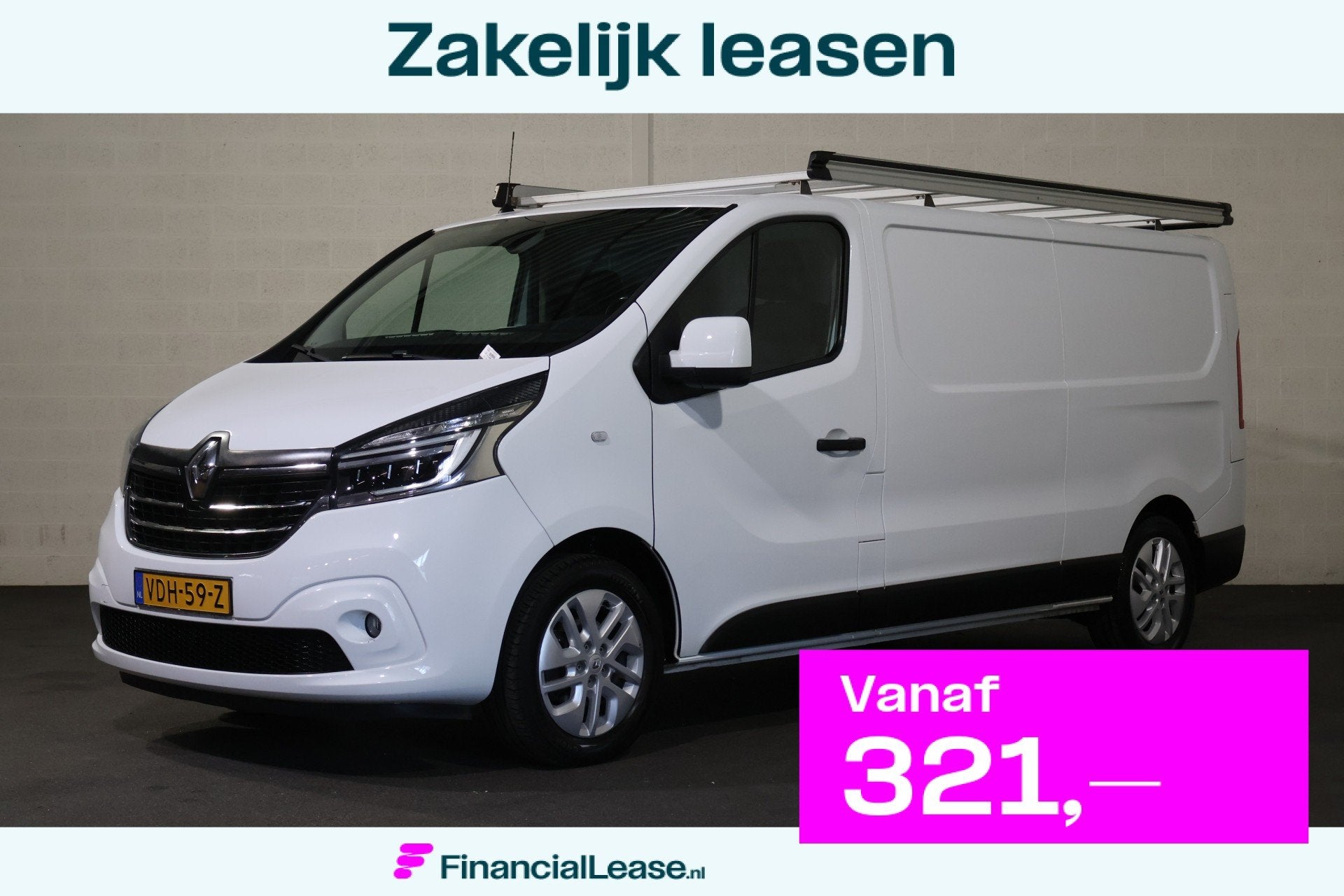 Renault Trafic 2.0 dCi 170pk L2 H1 Airco Navigatie Camera Im, Stof, Gebruikt, Euro 6, 4 cilinders