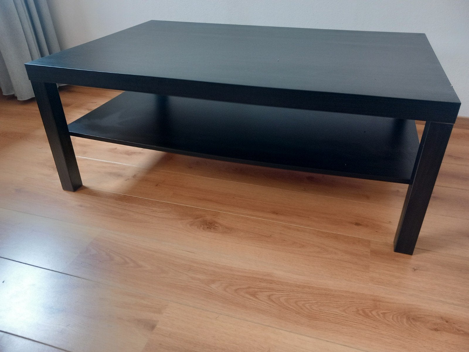 IKEA LACK Salontafel Zwart - 118x78x45cm, Ophalen, Gebruikt, 100 tot 150 cm, 50 tot 100 cm