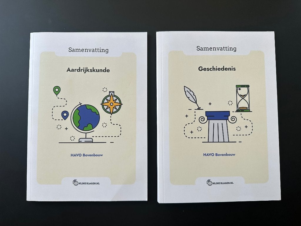 Examen samenvattingen Havo, Boeken, Ophalen of Verzenden, Zo goed als nieuw, HAVO, Geschiedenis