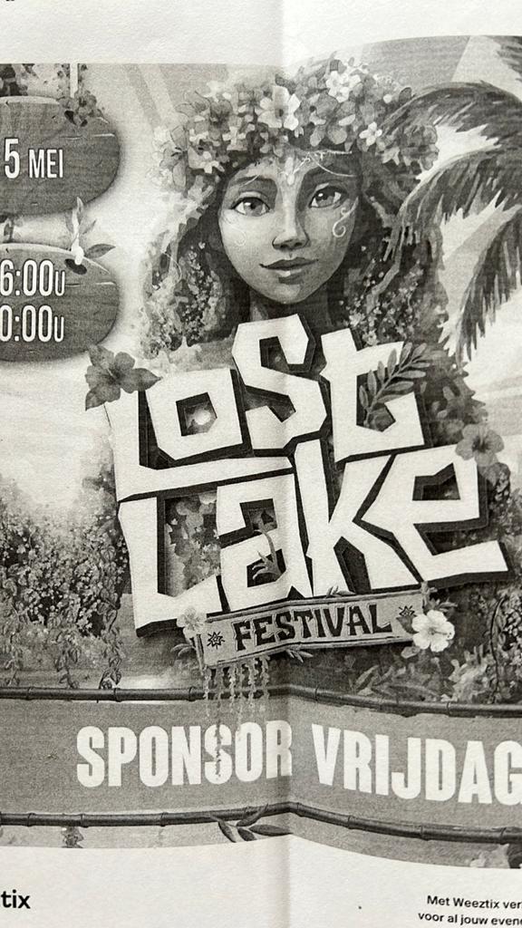 Tickets lost lake op vrijdag 2 kaarten, Twee personen