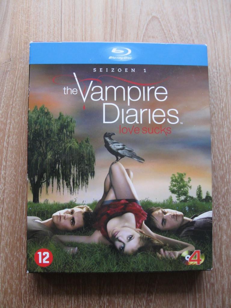 Blu-ray (12 Discs) The Vampire Diaries Seizoen 1, 2 en 3, Ophalen of Verzenden, Zo goed als nieuw, Tv en Series