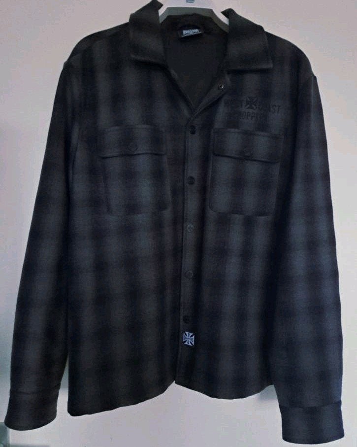 West Coast shirt/jas wool XL., Kleding | Heren, Meerkleurig, West Coast Choppers, Ophalen of Verzenden, Jas of Mantel