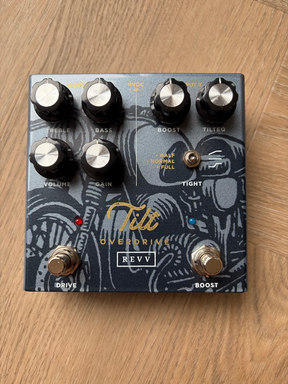 Revv Tilt Overdrive Shawn Tubbs Signature effectpedaal, Muziek en Instrumenten, Ophalen of Verzenden, Zo goed als nieuw, Distortion, Overdrive of Fuzz