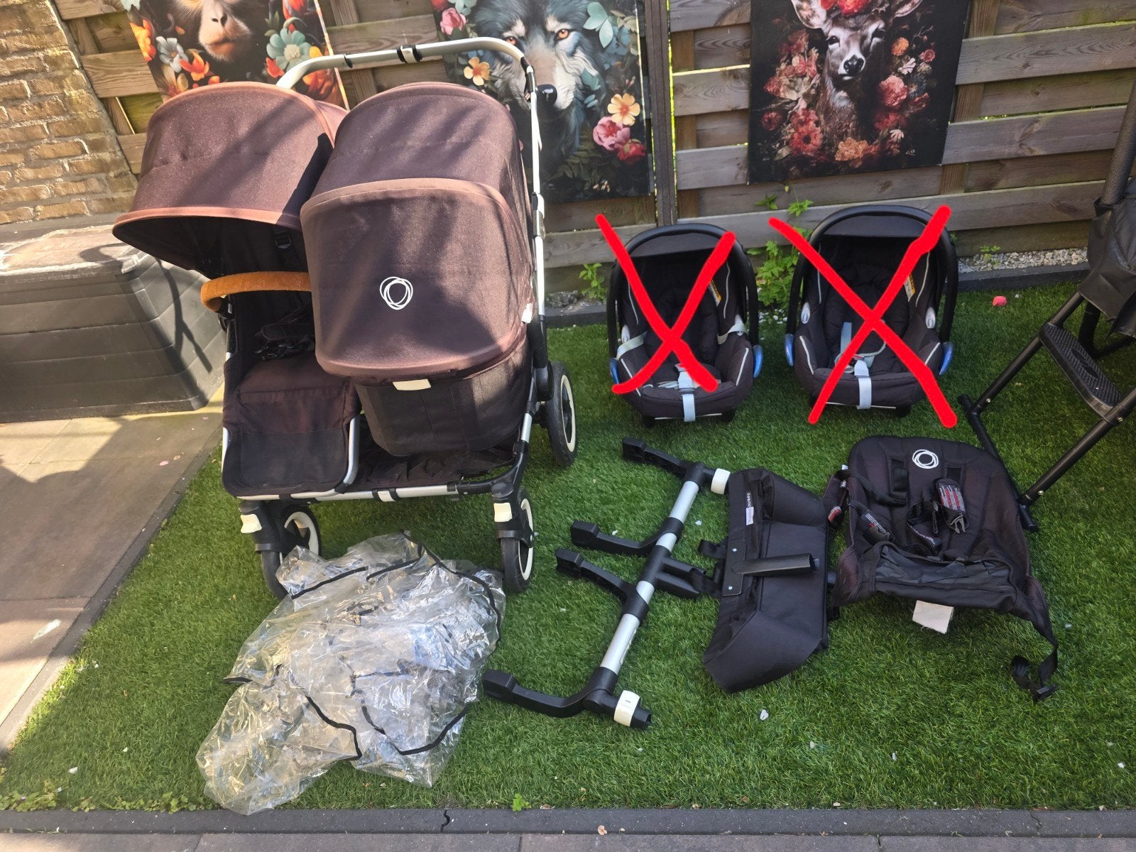 Bugaboo Donkey Duo kinderwagen, Kinderen en Baby's, Kinderwagens en Combinaties, Ophalen of Verzenden