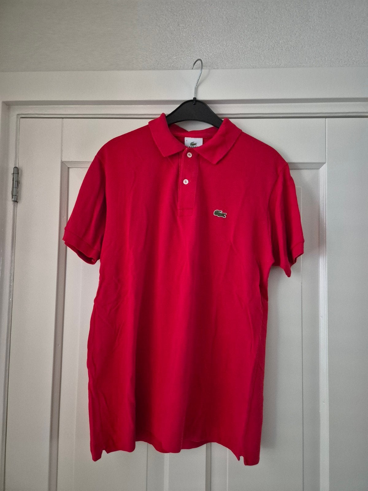 Nieuw lacoste kleur rood maat M slim, Ophalen of Verzenden, Nieuw, Rood