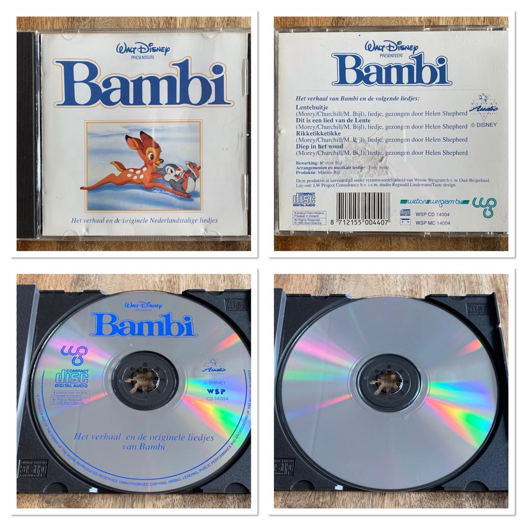 Bambi, Verzamelen, Disney, Ophalen of Verzenden