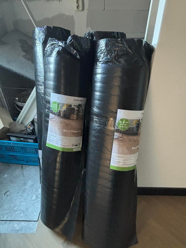 Ondervloer 2mm laminaat 2 rollen 50m2, Ophalen, Nieuw, 20 meter of meer