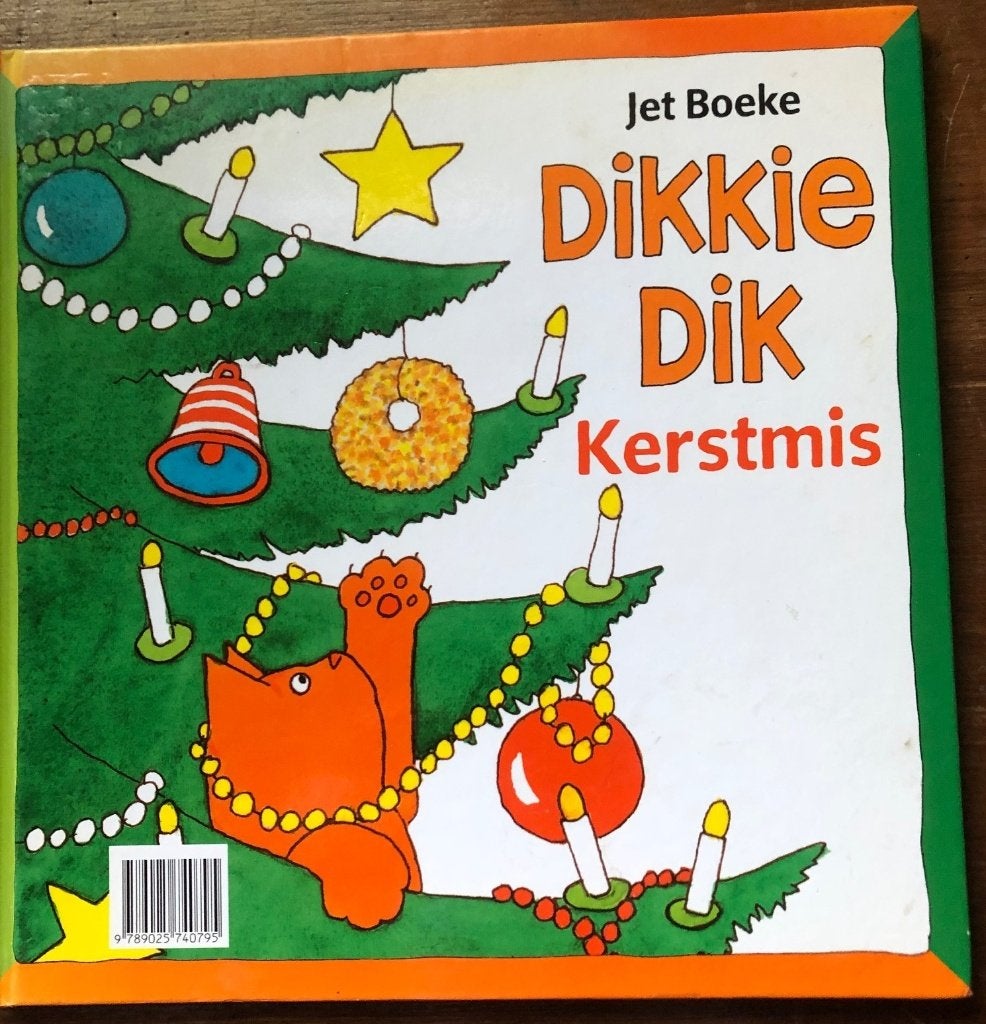 Jet Boeke - Dikkie Dik Kerstmis, Ophalen of Verzenden, Zo goed als nieuw, Jet Boeke, 2 tot 3 jaar