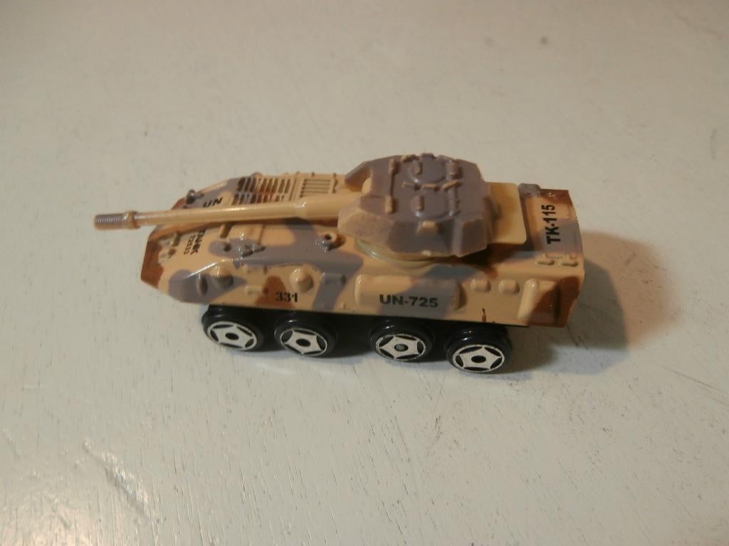 modelauto Militair leger model van een tank kan draaien, Ophalen of Verzenden, Zo goed als nieuw, Overige typen, Overige merken