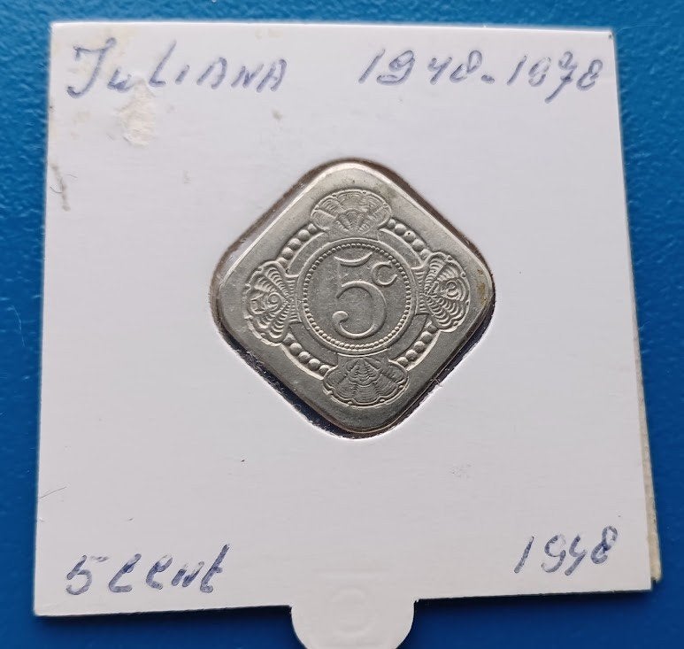Penning 5 cent 1978 Juliana 30 jaar Koningin, Verzenden, Overige materialen, Nederland