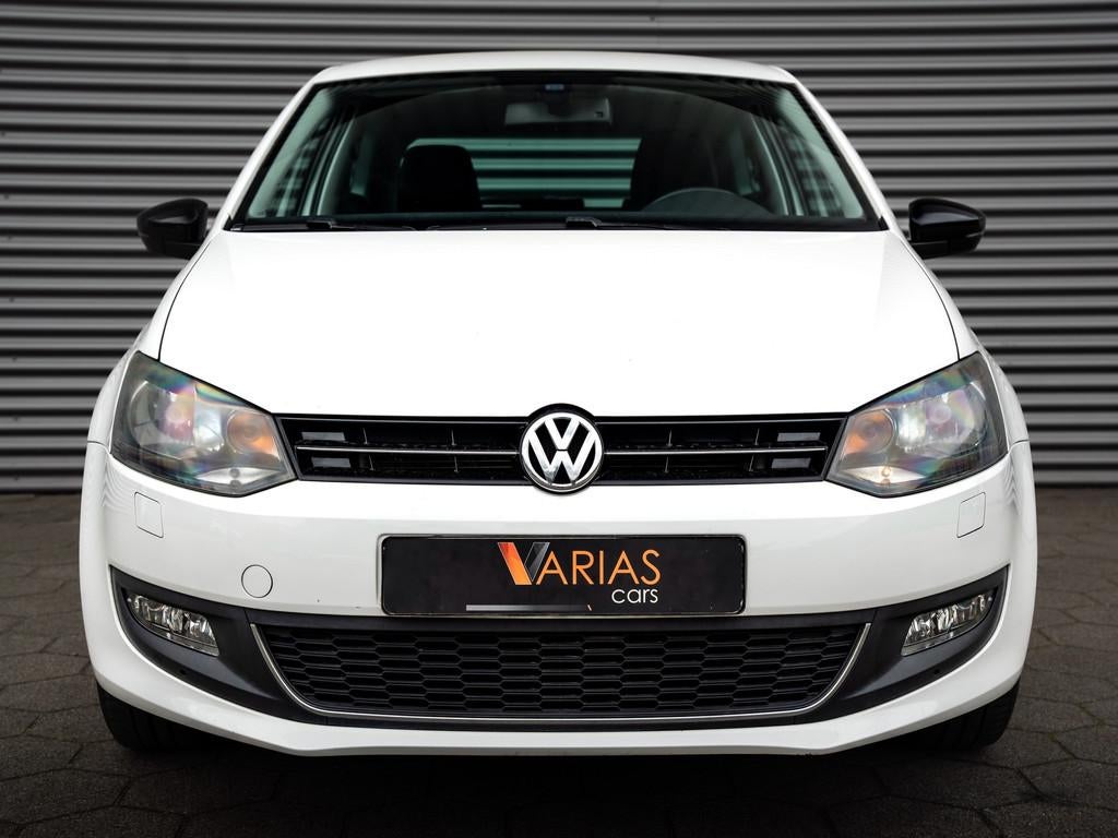 Volkswagen Polo 1.2 TSI Stoelverwarming Navi CarPlay, Voorwielaandrijving, Euro 5, Stof, Zwart