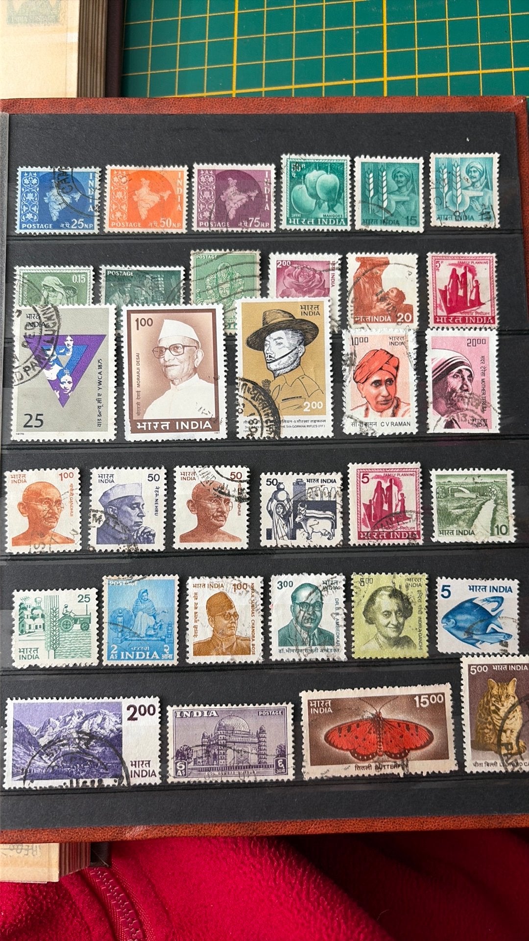 Leuke postzegels India BZ, Postzegels en Munten, Verzenden, Zuid-Azië
