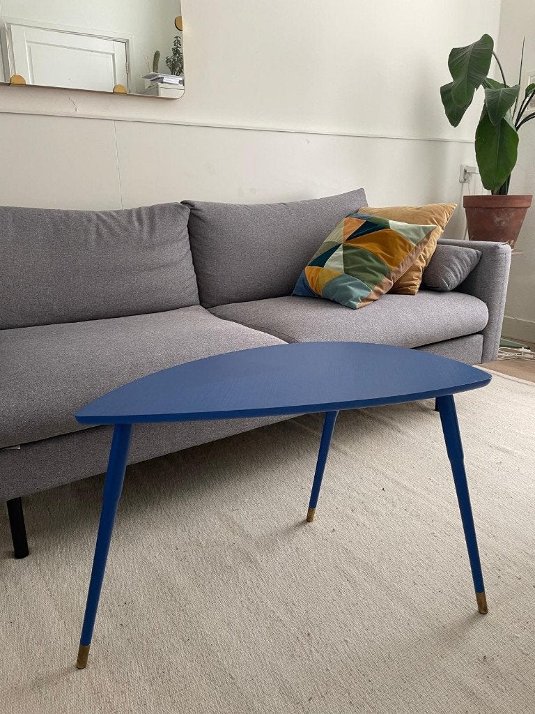 LÖVBACKEN IKEA salon tafel, Huis en Inrichting, Ophalen, 50 – 75, 50 tot 100 cm, Teakhout