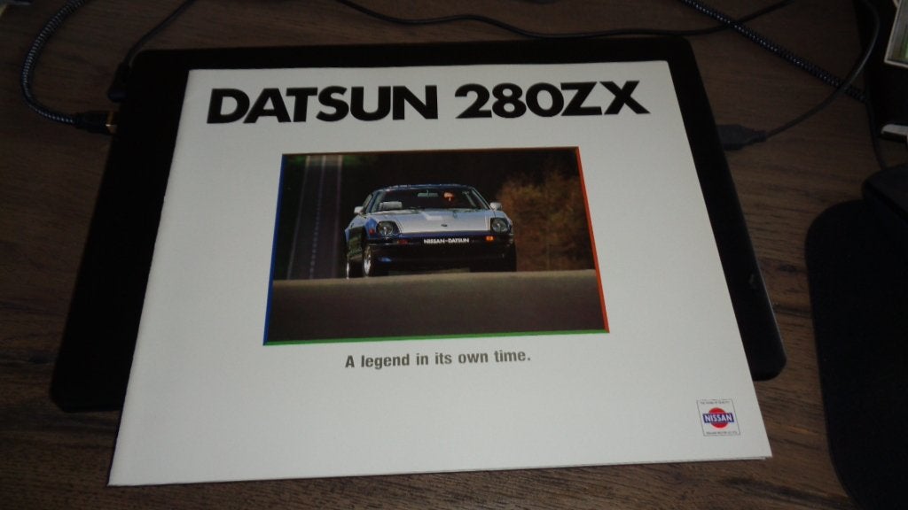 ZELDZAME Folder  DATSUN  280 ZX  ,  1982, Verzenden, Zo goed als nieuw, Overige merken