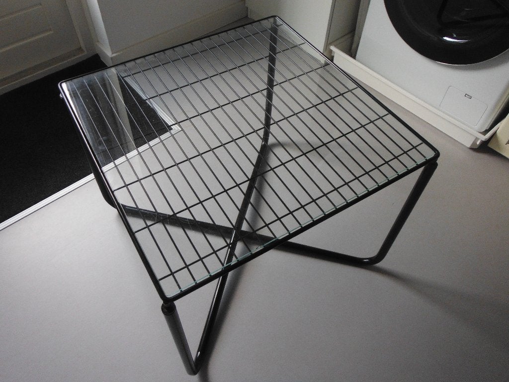 1980 vintage tafel Jarpen door Niels Gammelgaard voor IKEA, Huis en Inrichting, Tafels | Salontafels, Gebruikt, 50 tot 100 cm