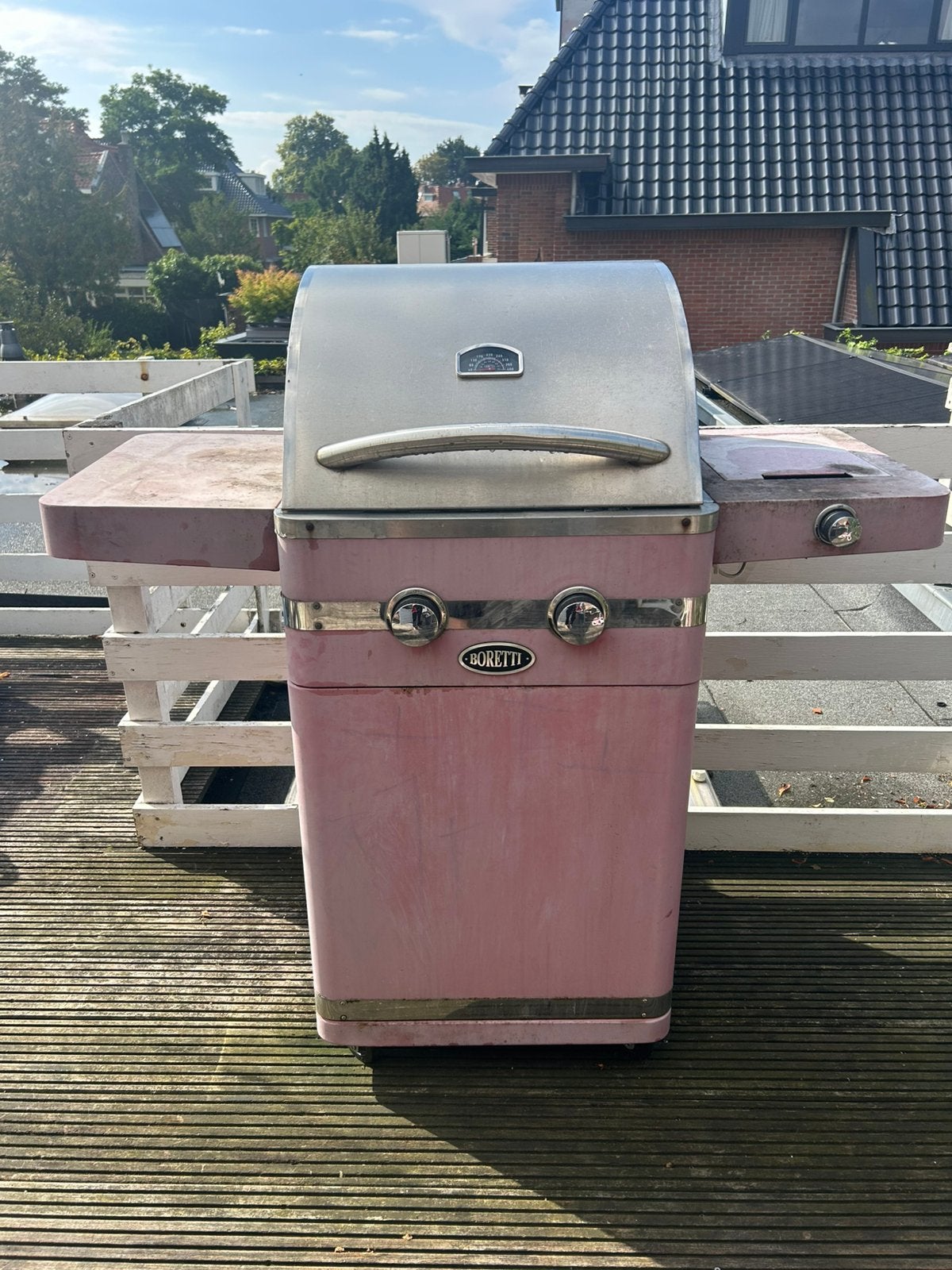 Boretti Gas Grill, Tuin en Terras, Ophalen, Gebruikt