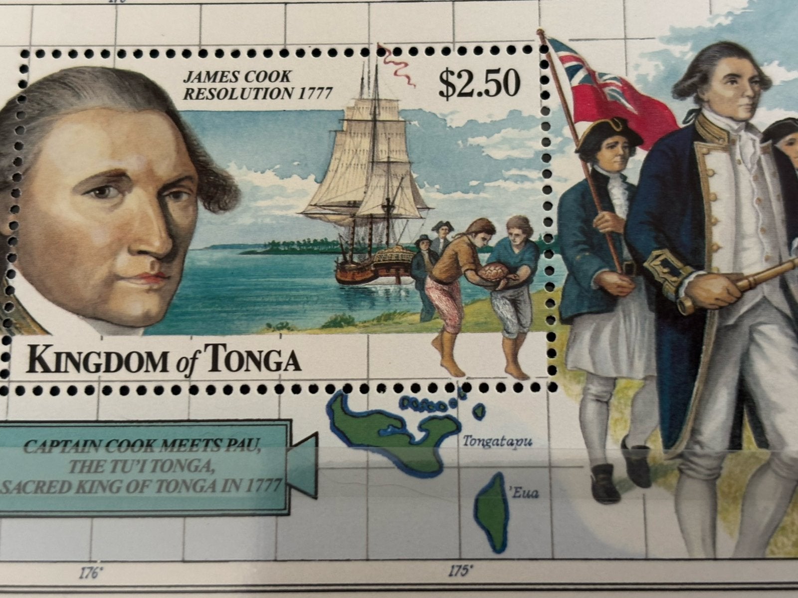 Schepen, Tonga 1999, Postzegels en Munten, Ophalen of Verzenden, Postfris, Overige thema's