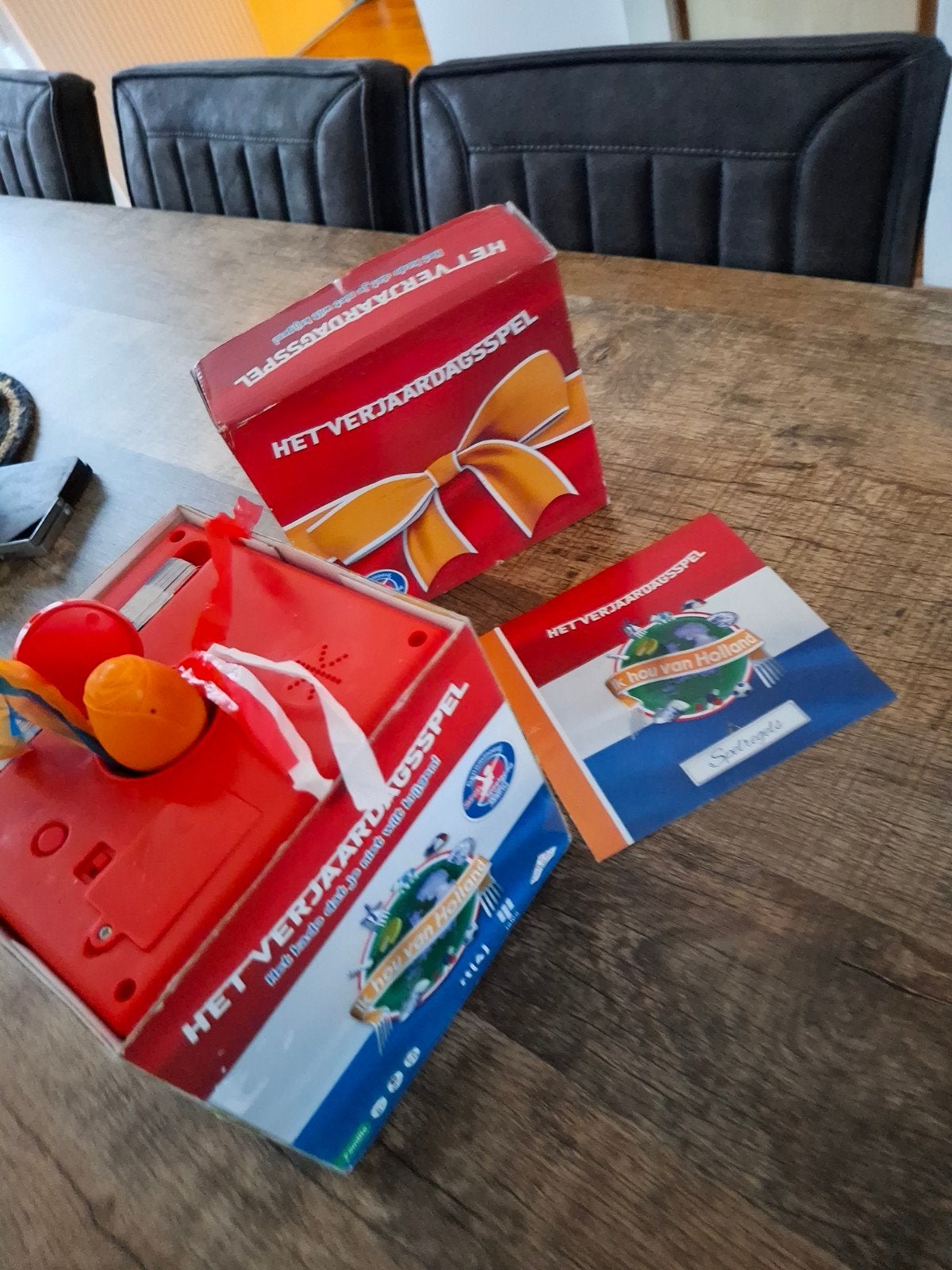 Ik hou van Holland verjaardagspel, Hobby en Vrije tijd, Gezelschapsspellen | Bordspellen, Ophalen of Verzenden
