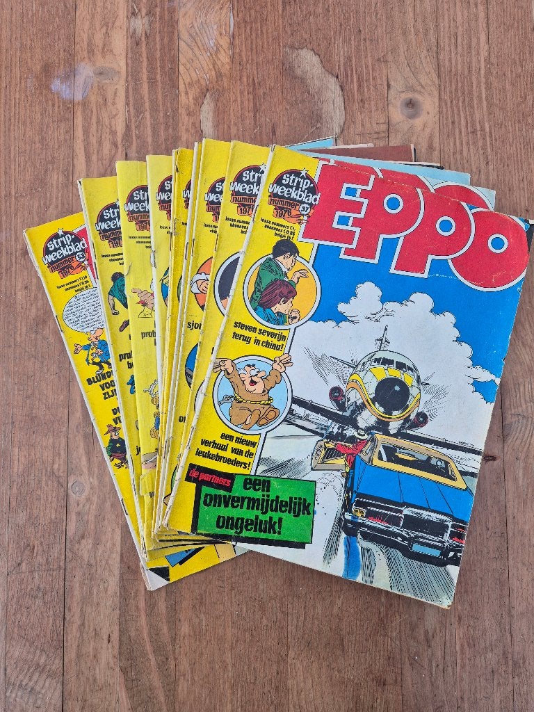 EPPO, Boeken, Stripboeken, Complete serie of reeks, Ophalen, Gelezen
