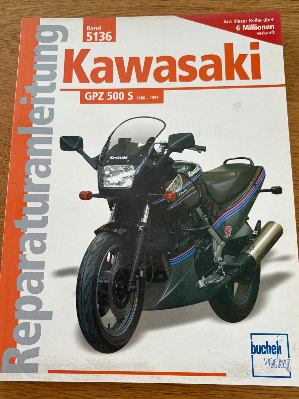 Onderhouds boek voor Kawasaki Gpz500s, Ophalen of Verzenden, Kawasaki