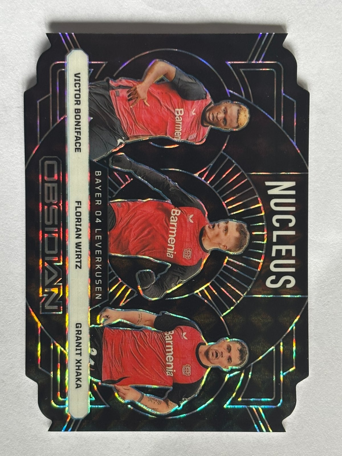 2024-25 Panini Obsidian Nucleus 1/1 Blue Finite Wirtz #4, Ophalen of Verzenden, Zo goed als nieuw, Buitenlandse clubs, Spelerskaart