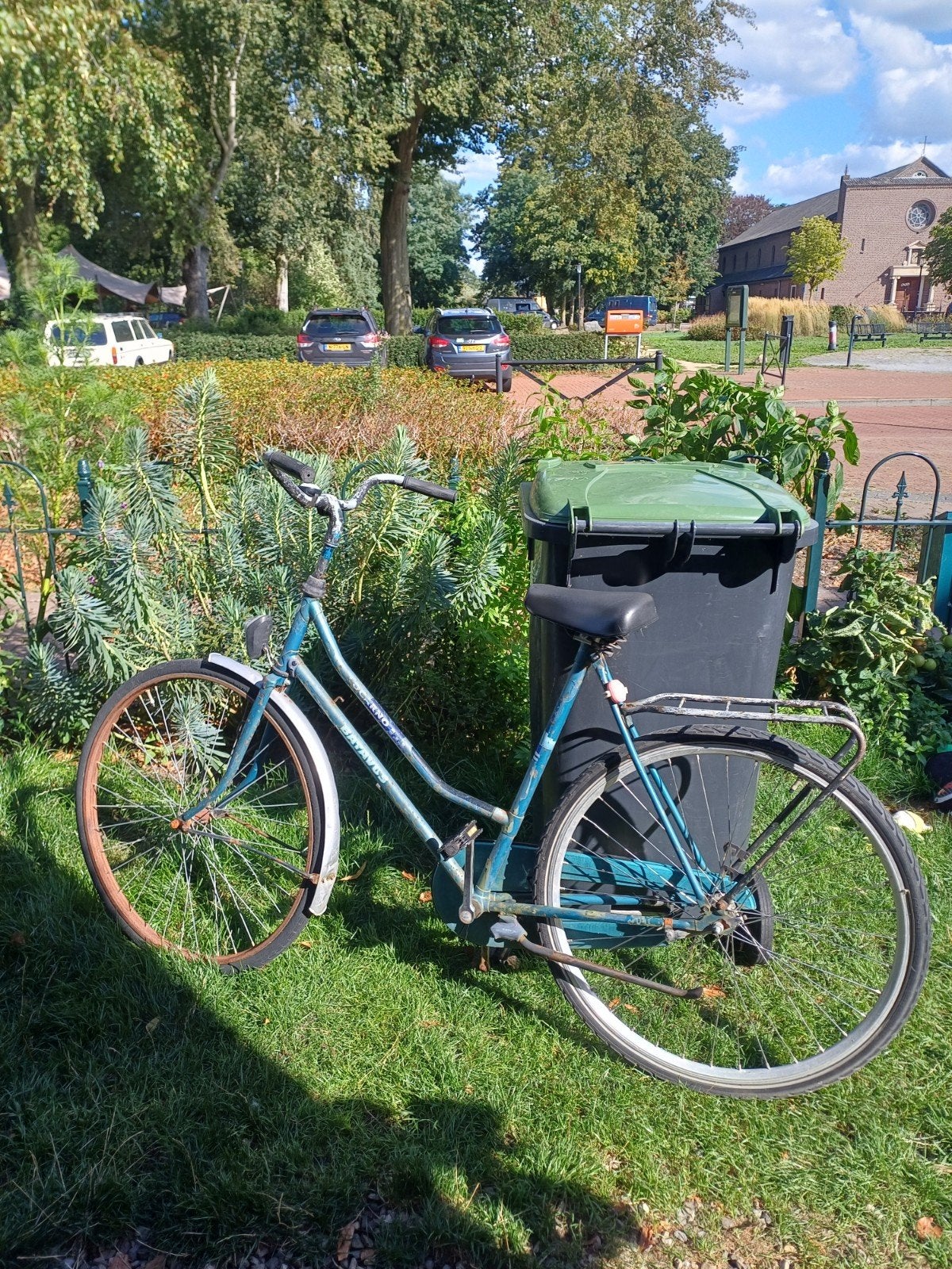 Damesfiets, Fietsen en Brommers, Ophalen, Gebruikt, Terugtraprem, Batavus