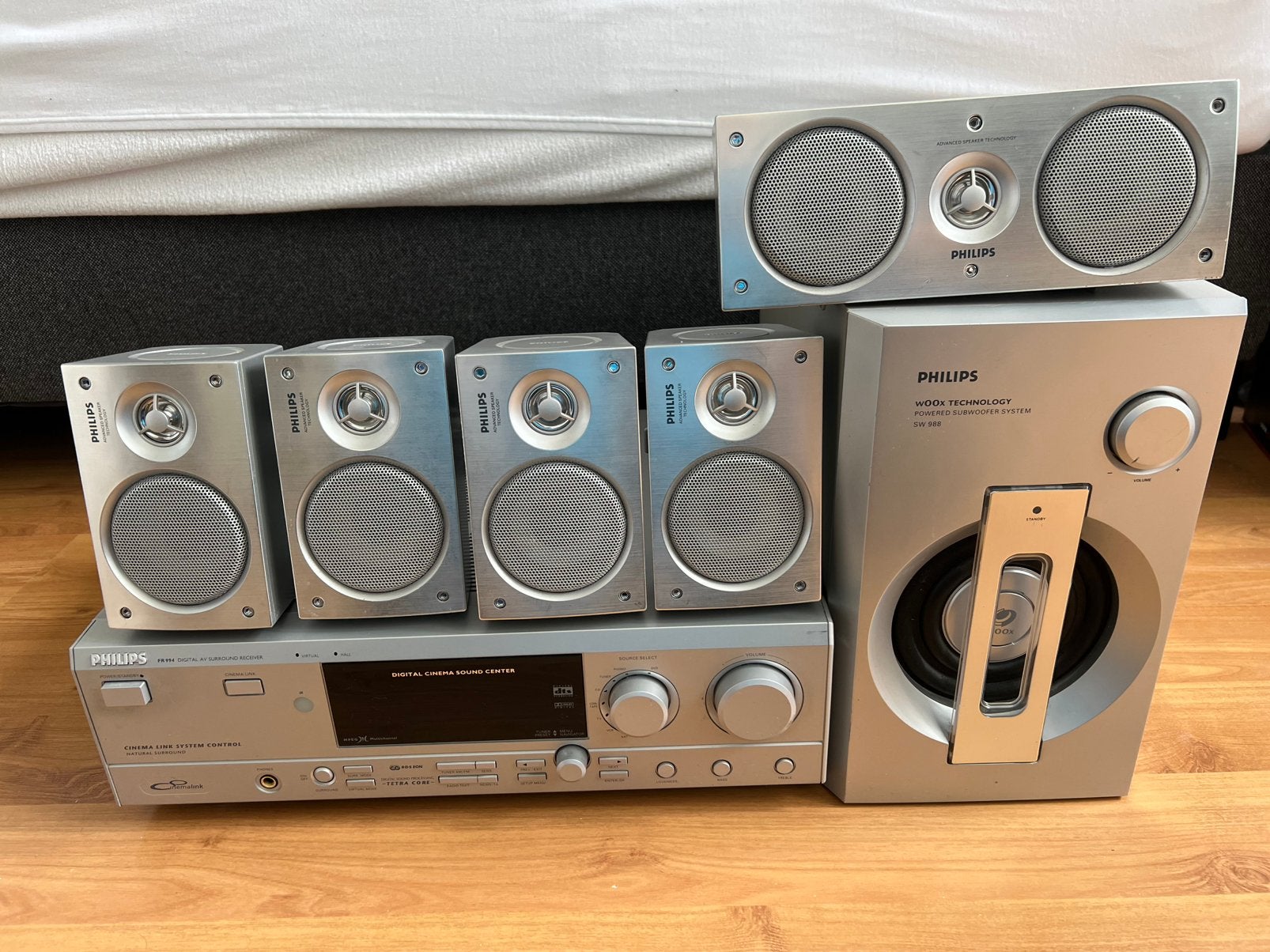 Philips Home Cinema Set met 5.1 Surround Sound, Philips, Gebruikt, 70 watt of meer, Ophalen of Verzenden