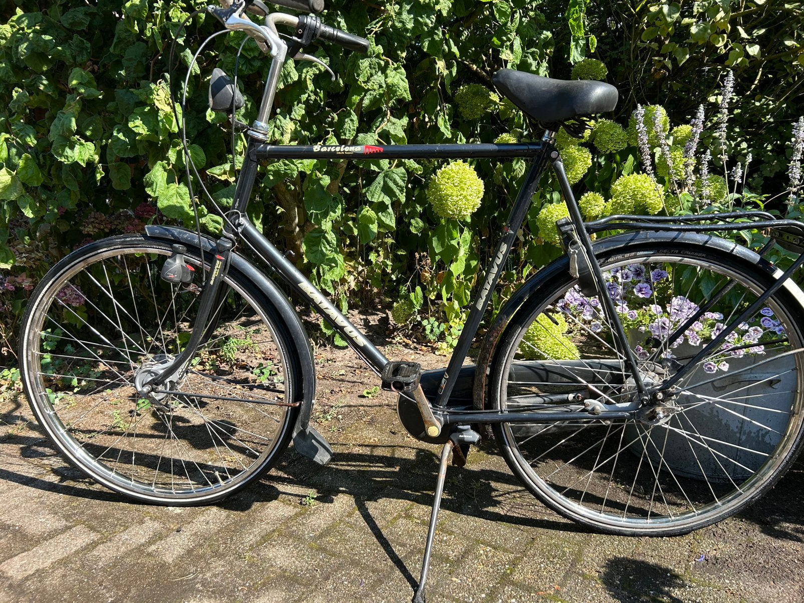 Batavus fiets met roestvrijstalen velgen, Ophalen, Gebruikt, Versnellingen, Batavus