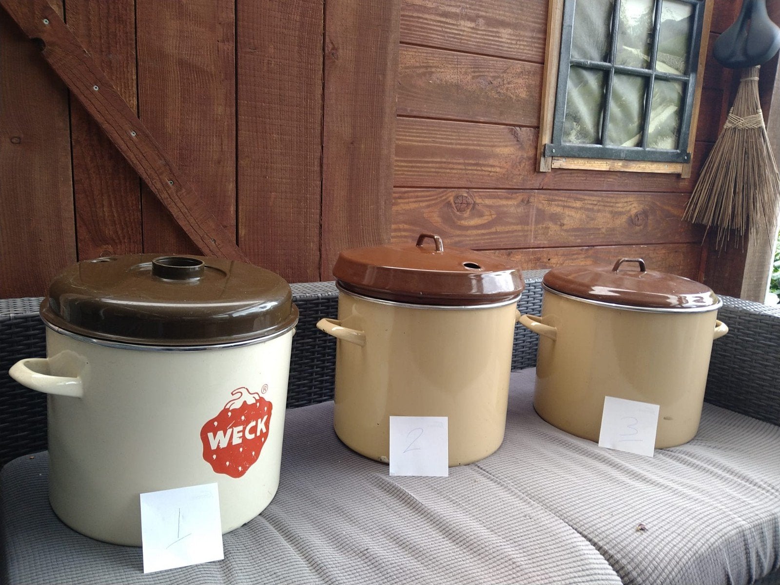 Vintage Weck Inmaakketel / Steriliseerketel - Emaille, Ophalen, Gebruikt, Overige materialen, Overige typen