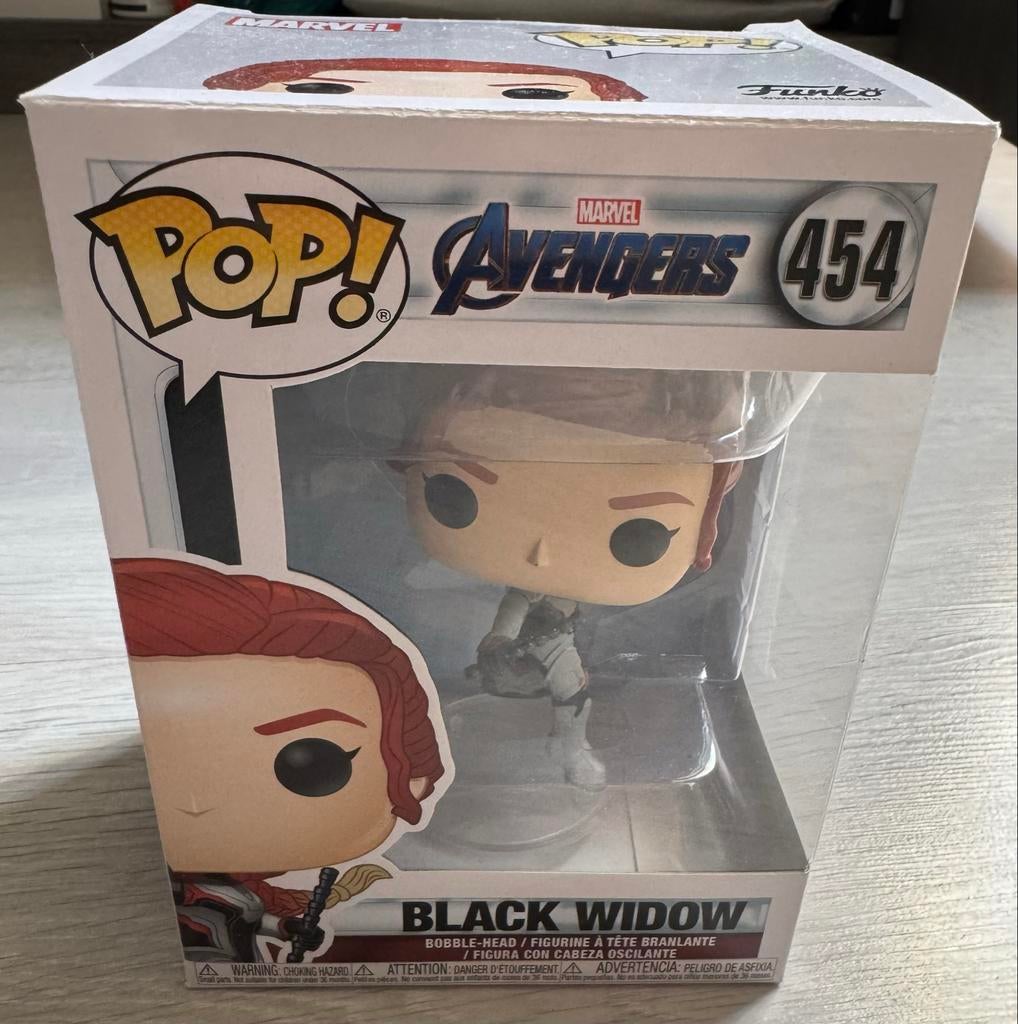 Funko Pop! Marvel Avengers Black Widow #454, Verzamelen, Ophalen of Verzenden, Zo goed als nieuw