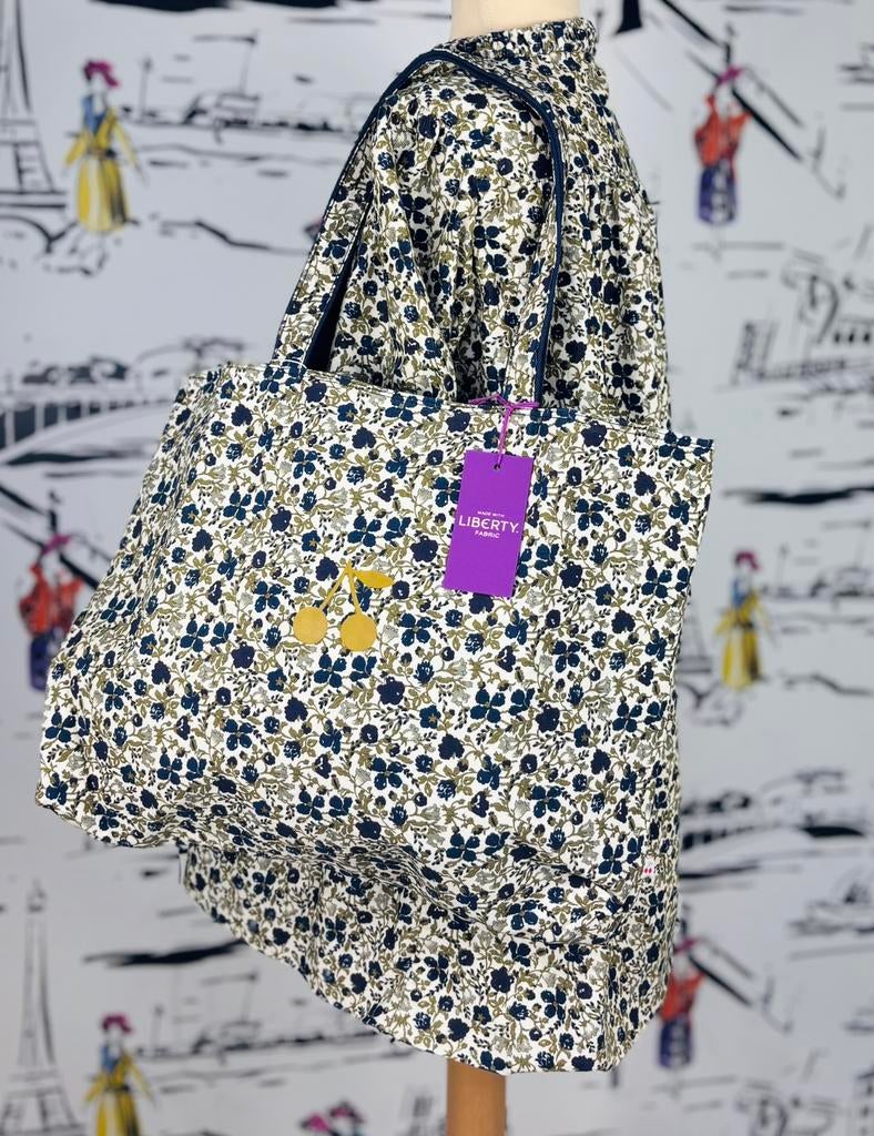 Bonpoint X Liberty Tamsin jurk + tote tas maat 8 (420 euro), Customercare@bonpoint.com, Bonpoint EU, Nieuw, Jurk of Rok