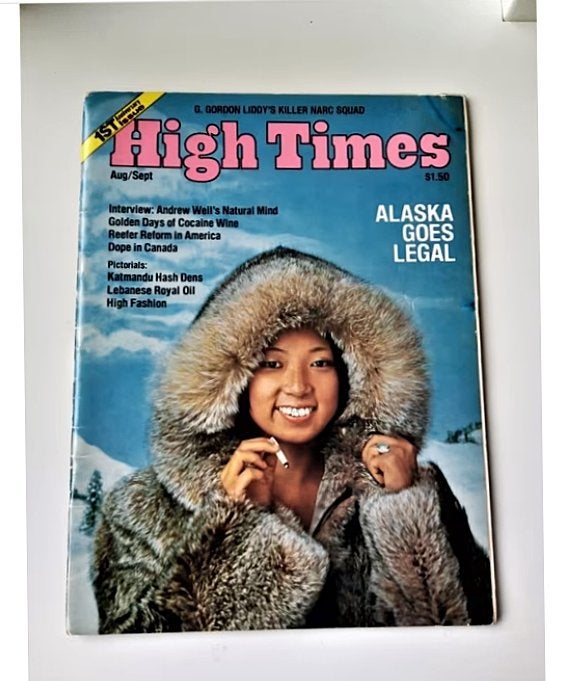Zeldzaam: High Times Magazine - 1st Anniversary Issue (1975), Ophalen of Verzenden, Gelezen, Overige typen