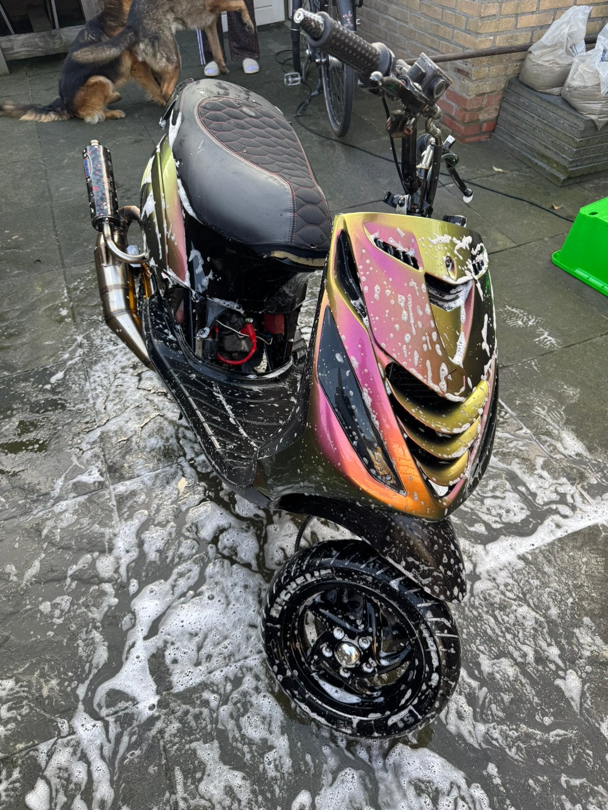 Zip 187cc stage 2 brom raket, Ophalen of Verzenden, Zo goed als nieuw, Benzine, Zip