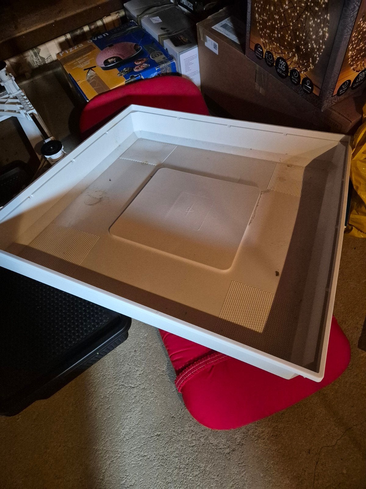 Waterbak + verhoger voor droger of wasmachine, Ophalen of Verzenden