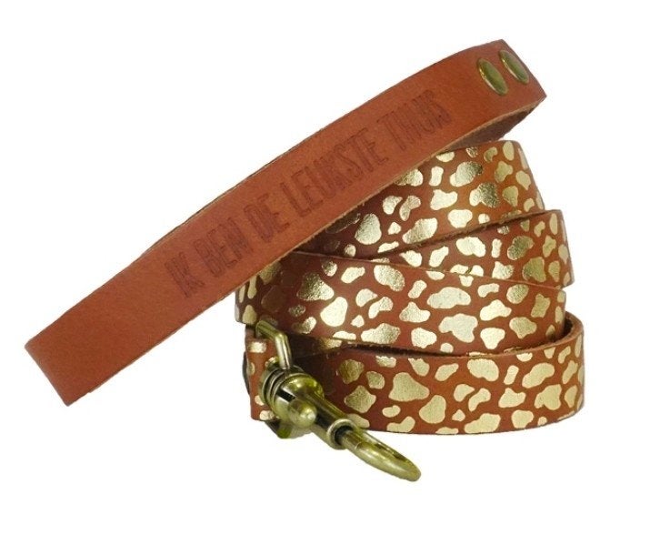 100% Leuk hondenriem 137 x 2 cm maat S, Ophalen of Verzenden, Nieuw, Hondenriem