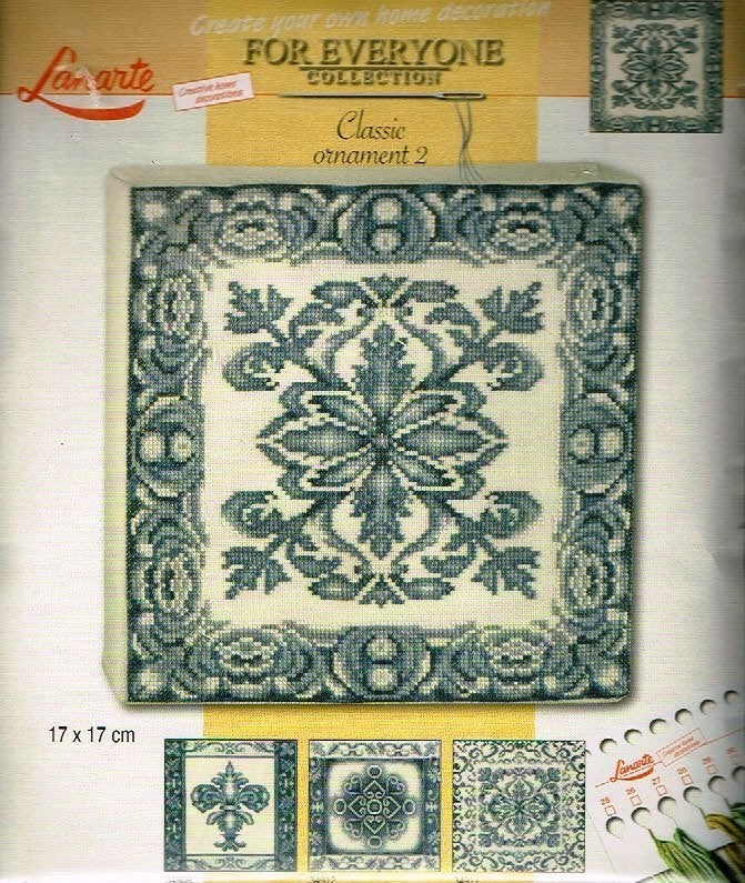 Cado 3 lanarte borduurppakketjes, ornamenten, Ophalen of Verzenden, Nieuw, Handborduren, Borduurpakket