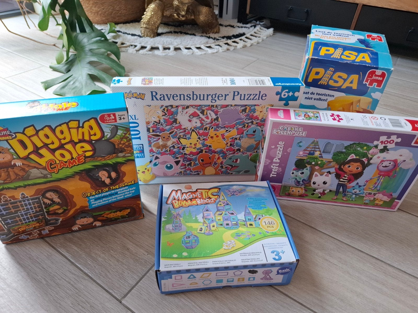 Diversen spellen en puzzels totaalpakket, Ophalen, Zo goed als nieuw
