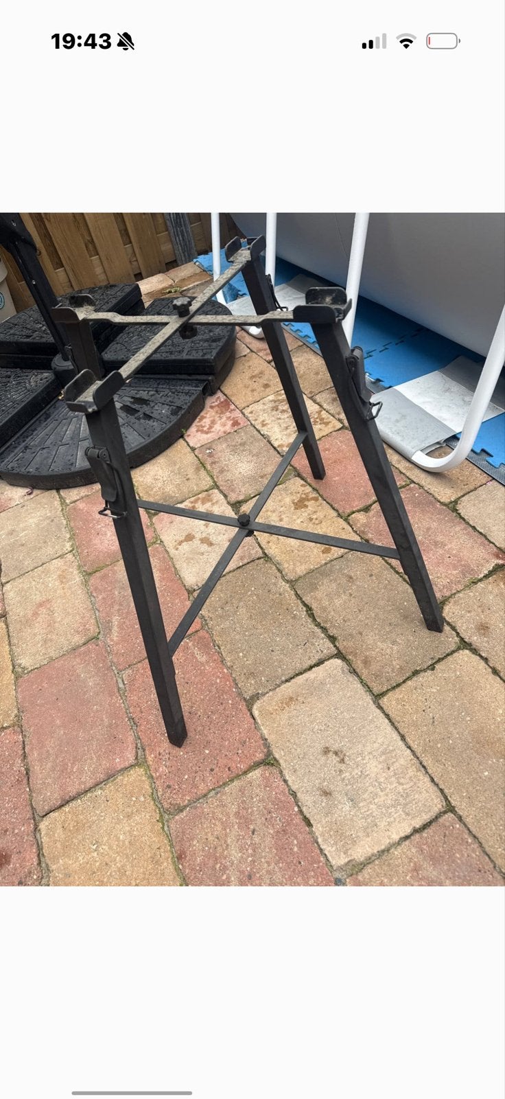 Urban Chef Compact D BBQ onderstel zwart, Ophalen, Gebruikt