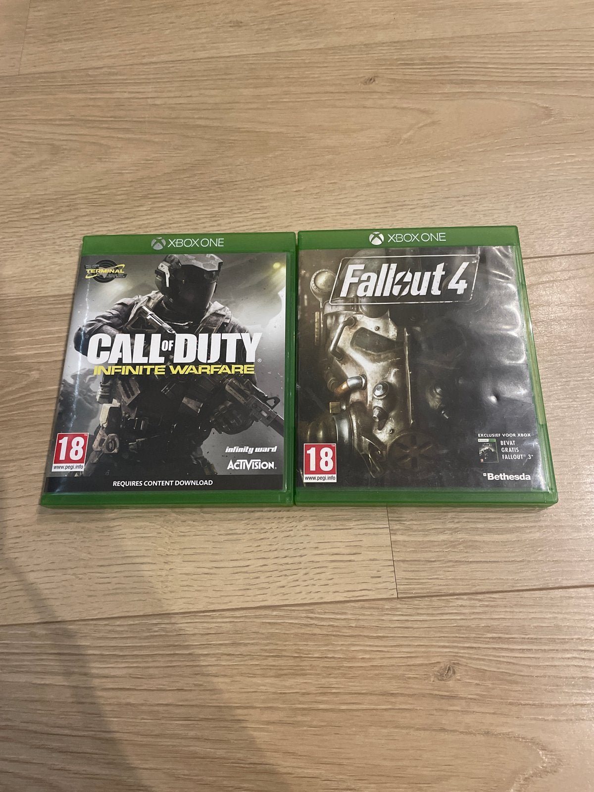 Xbox One Games: Call of Duty Infinite Warfare & Fallout 4, Online, Shooter, Verzenden, 1 speler