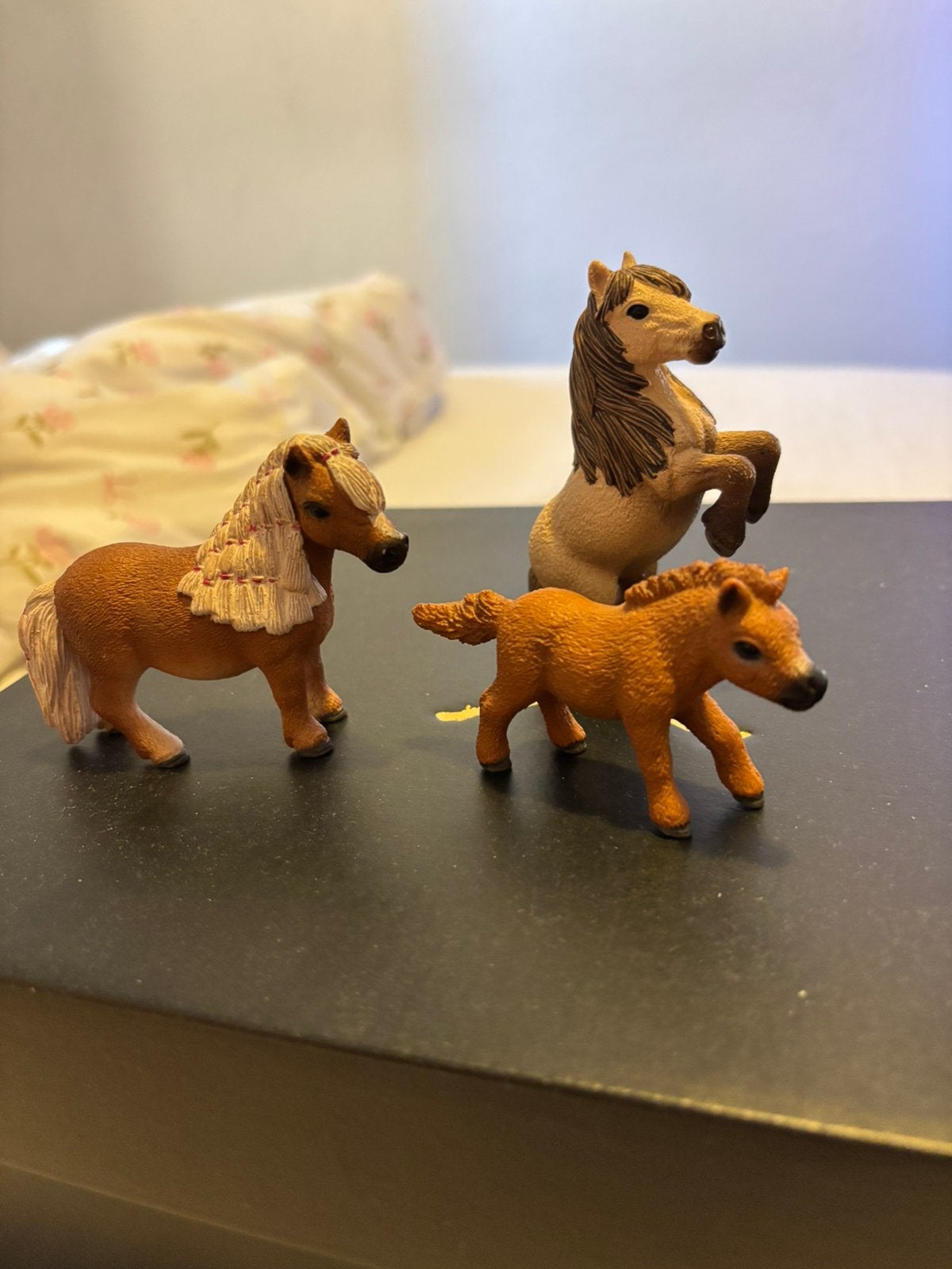 Schleich Falabella familie, Ophalen of Verzenden, Zo goed als nieuw, Paard, Beeldje of Figuurtje