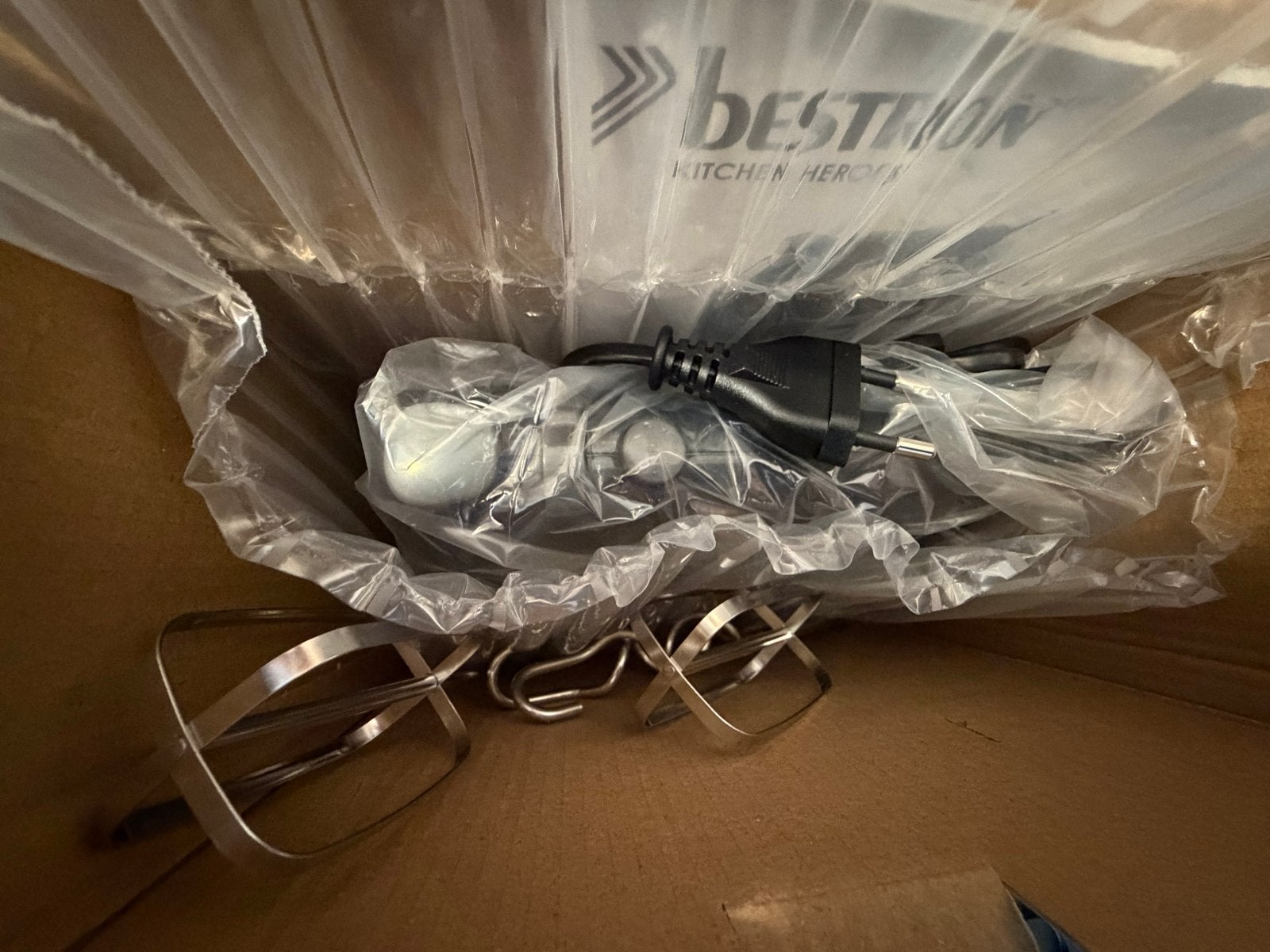 Bestron Kitchen Heroes Power Handmixer, Nieuw, 3 snelheden of meer, Ophalen of Verzenden, Vaatwasserbestendig