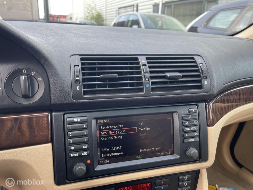 Navigatie display BMW 5-serie E39 ('97-'04), Gebruikt, Ophalen of Verzenden, BMW, BMW