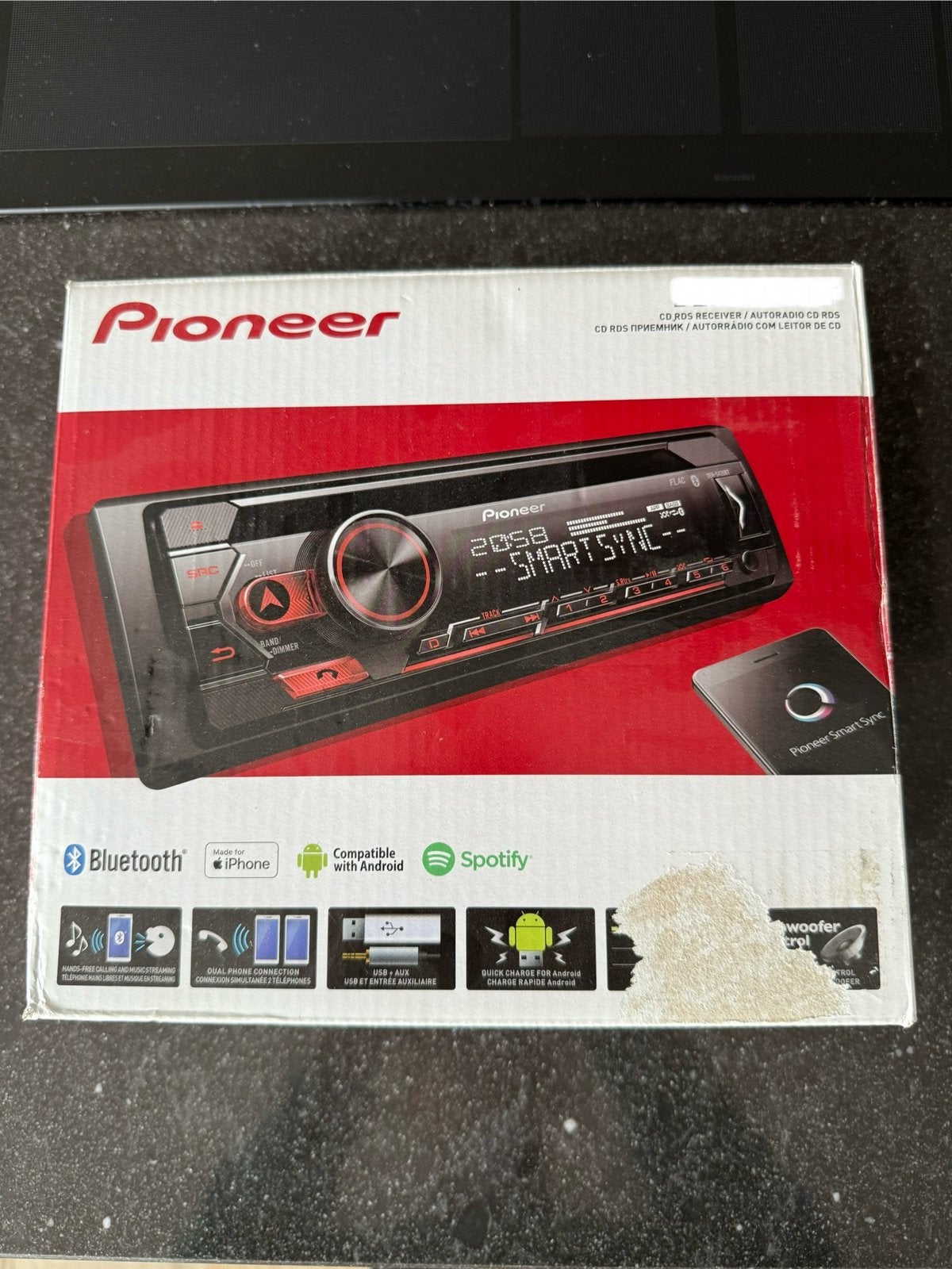 Pioneer MVH-S110UI autoradio – USB / AUX, Ophalen of Verzenden, Zo goed als nieuw