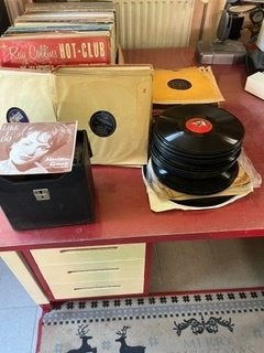 Vintage LP, bakeliet verzameling, Ophalen, Gebruikt, Overige typen, 12 inch