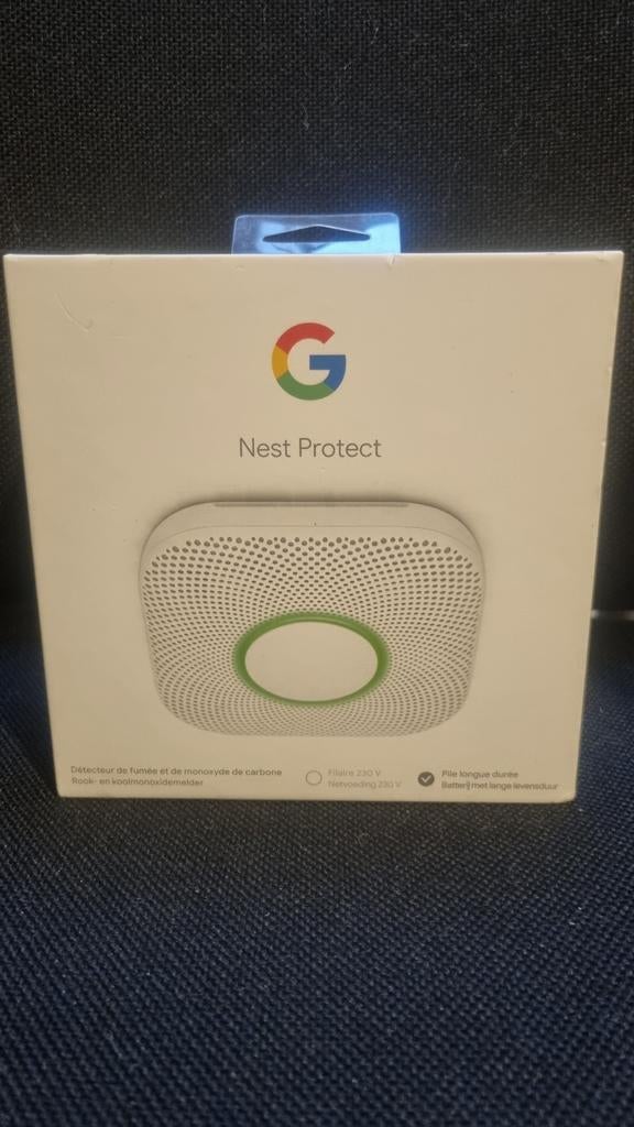 Google Nest Protect rook- en koolmonoxidemelder, Doe-het-zelf en Verbouw, Alarmsystemen, Ophalen of Verzenden