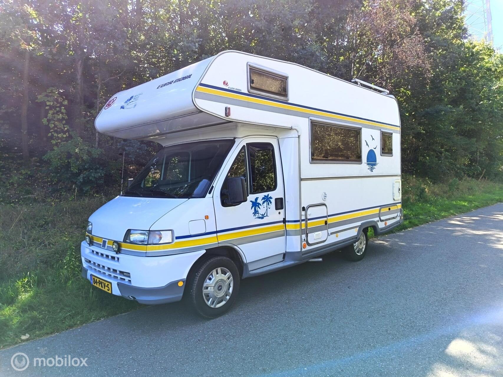 Euro Mobil 230CC 1994 Diesel – Compleet – APK 09/2027, Eura Mobil, Eura Mobil, Bedrijf, Fiat