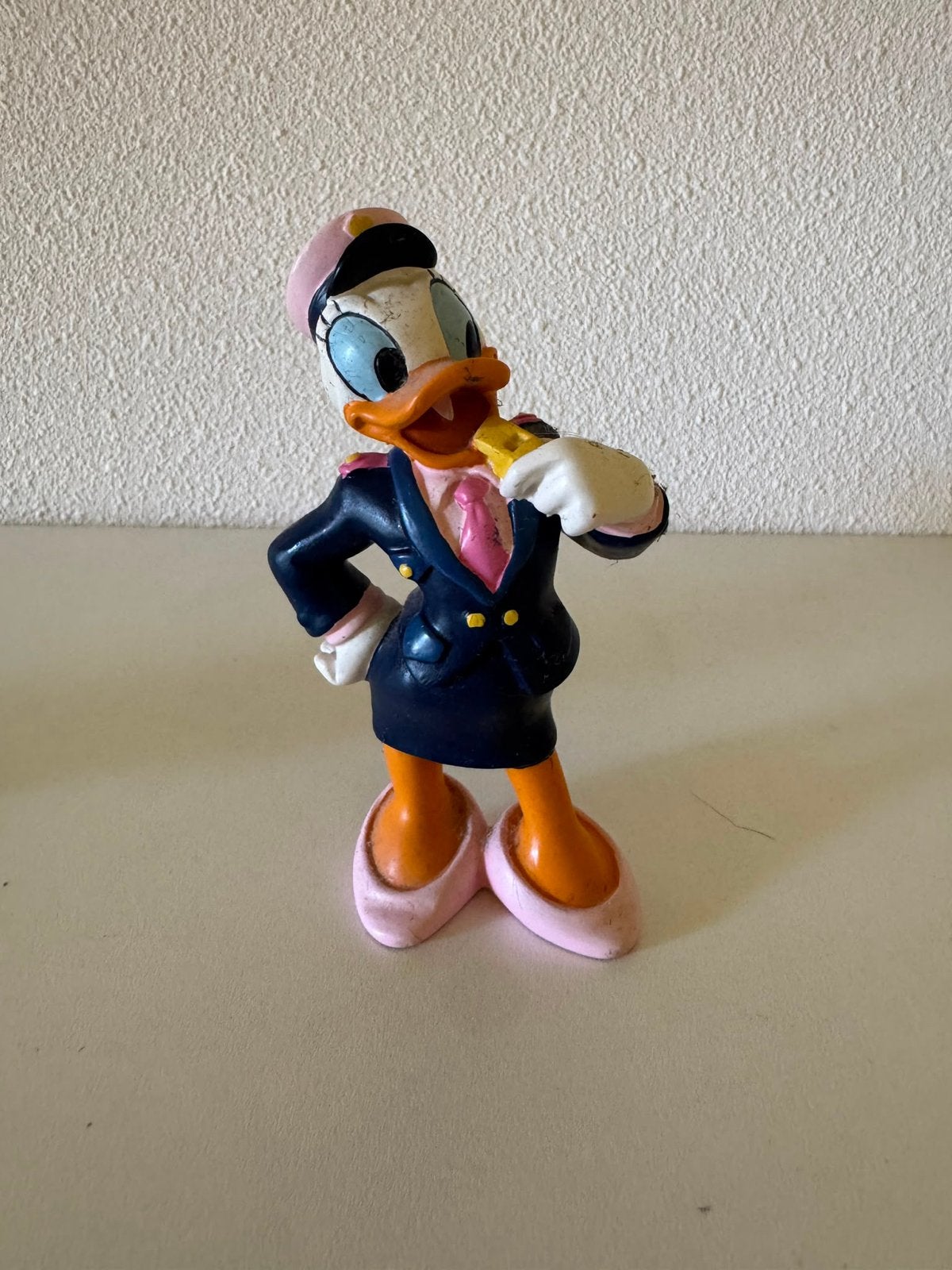 Vintage Katrien Duck Beeldje - Disney Figuur, Ophalen, Donald Duck, Zo goed als nieuw, Beeldje of Figuurtje