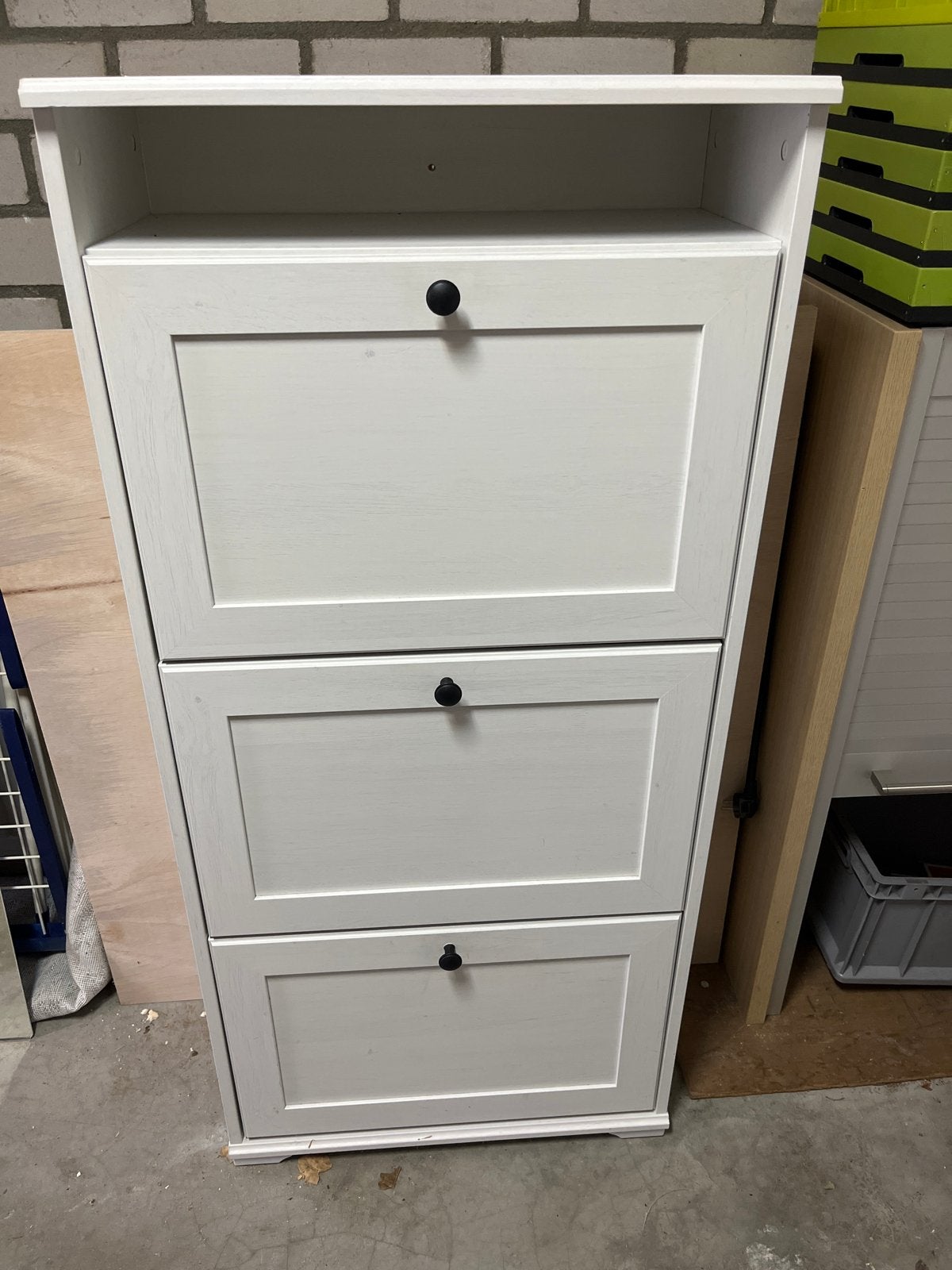 IKEA BRUSALI schoenenkast wit - 3 vakken, Huis en Inrichting, Ophalen, Gebruikt